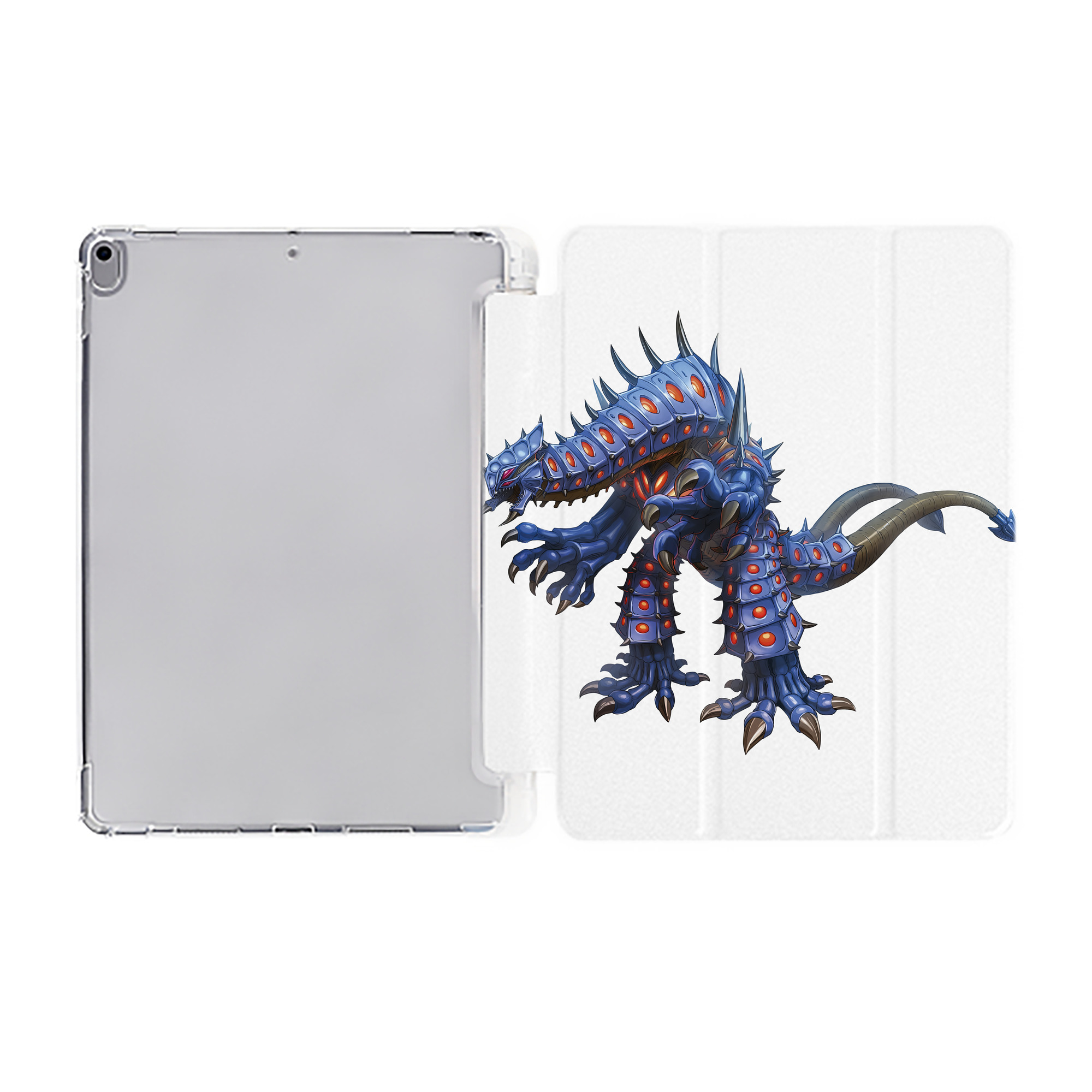 （画像用） ウルトラマン Ultraman IPad ケース ペン収納付き 三つ折りスタンド PUレザー×シリコン 対応機種9.5/10.5/10.9インチ